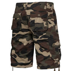 <b>Cargo</b> <b>Shorts</b> For Men <b>Lightweight</b> Cotton Multi Pocket Outdoor Hiking Workwear Casual Pants With Your Own Logo - Product Image 2