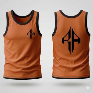 Camiseta sin Mangas para Hombre de Primera Calidad, Diseño Personalizado, Material Estampado Técnico, 100% Algodón, Estilo Casual de RIVIAN ATLANTIC - Product Image 1