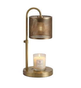 Lámpara Calentadora de Velas Eléctrica, de Metal Negro, Quemador de Aromas para Hogar u Oficina, Lámpara Decorativa para Derretir Velas - Product Image 4