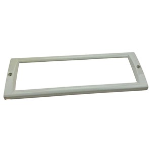 Moldeo por Inyección de Plástico Personalizado, Cubierta Transparente para Lámparas, Lente Difusora de Acrílico Transparente con Marco de Montaje de ABS - Product Image 3