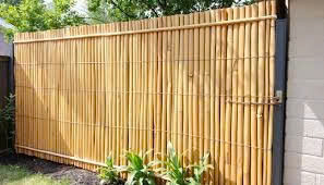 Valla de Bambú Natural de Vietnam para Jardín Exterior, Postes de Bambú Verdes - Product Image 3