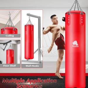 Professional <b>Boxing</b> Equipment <b>Standing</b> Heavy Punching <b>Bags</b> Customized Leather Heavy Punching <b>Bag</b> - Product Image 3