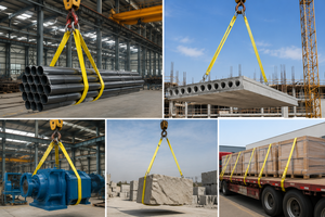 Eslinga de Elevación Plana de Grado Industrial de 3 Toneladas para Aplicaciones de Almacén y Grúas, Poliéster Premium con Acabado Resistente al Desgaste - Product Image 2