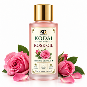Gel de Rosas Prensado en Frío, Extracto Floral Natural Puro, 100g, Envase de Vidrio, Grado Cosmético, Enchufe Estadounidense, Personalización de Logotipo, para Cuidado de la Piel y Masajes - Product Image 1