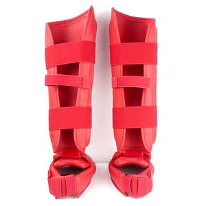 Protège-tibias de karaté à prix de gros, équipement de protection des jambes et des pieds pour le karaté et le kick-boxing, protège-tibias de karaté AI-SG-903 - Product Image 5