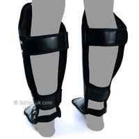 Protections de tibias de Muay Thai et de kick-boxing professionnelles, légères, de haute qualité, personnalisées, avec design imprimé Fairtex et fermeture à boucle.
