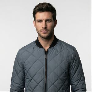 Veste d'hiver matelassée pour homme, nouvelle arrivée, style streetwear, col à capuche, duvet de canard - Product Image 2