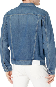 Men's Jean <b>Jacket</b> Casual Wear Oem Wholesale High Quality Mens Cotton Jeans <b>Jacket</b> <b>Custom</b> Mens <b>Denim</b> <b>Jacket</b> for Sale - Product Image 4