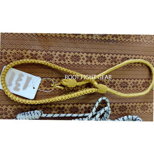Cordon en fil d'or de qualité supérieure, entièrement recouvert de coton doré, fait main, pour lanière d'épaule et sifflet. - Product Image 2