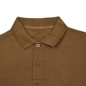 Polo pour homme gris anthracite avec bordure contrastante blanche, manches courtes, coupe ajustée, mélange de coton, hauts décontractés d'été, vêtements de mode masculine - Product Image 5