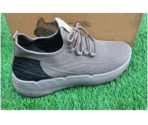 Zapatillas Deportivas de Microfibra para Hombre con Suela de Goma Amortiguadora, Plantilla Acolchada y Ligera para Caminar Fácilmente - Product Image 1