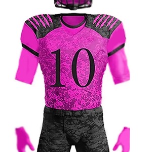 Maillots de football américain, design gratuit, uniformes de football américain, vêtements de football américain personnalisés et respirants pour jeunes - Product Image 3