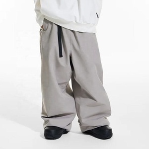 Unisex Insulated Ski Pants Waterproof Windproof Breathable Plus Size Snowboarding Trousers Outdoor Winter Apparel <b>Tex</b> - Product Image 5