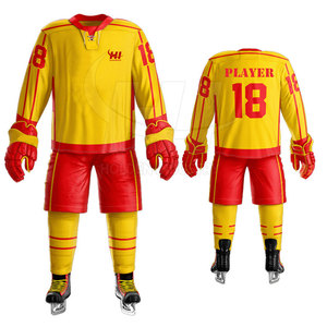 Uniforme de Hockey sobre Hielo de Alta Calidad, Uniforme de Hockey sobre Hielo Personalizado, Ropa Deportiva 100% Poliéster de Pakistán - Product Image 5
