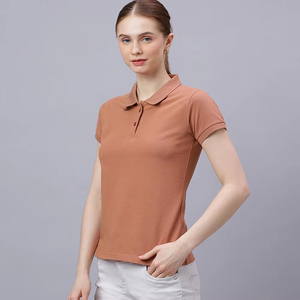 Camisa Polo Texturizada para Mujer, Suave al Tacto, Cuello Casual, Ligera, Cómoda, para la Oficina, Actividades Diarias y el Fin de Semana - Product Image 3