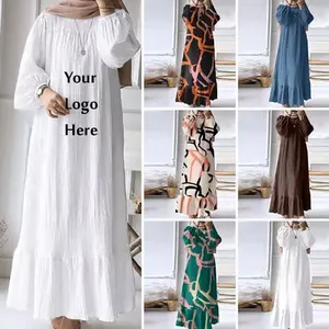 Пальто абайя модное мусульманское платье хиджаби Исламская одежда с открытой вышивкой абайя для мусульманских женщин прямо от BD