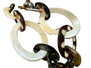 Collar de Cuerno de Búfalo Moderno Hecho a Mano, Joyería de Moda Personalizable de Primera Calidad - Product Image 4