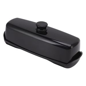 Beurrier en cuivre de style nordique avec couvercle hermétique, élégant récipient à beurre en métal, plat de service en acier inoxydable pour la maison et la salle à manger - Product Image 4