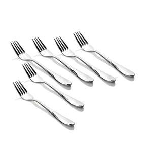 Juego de Cubiertos de 7 Piezas, Tenedores de Acero Inoxidable Clásicos de Alta Calidad, Tenedor para Pasta de 8 Pulgadas, Tenedor para Mesa de Restaurante - Product Image 3