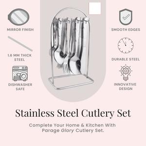 Juego de Cubiertos de Acero Inoxidable Ecológicos de Primera Calidad para Uso Doméstico y en Restaurantes, Aptos para Lavavajillas, con Logotipo Personalizable al por Mayor - Product Image 3