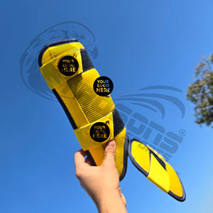 Protège-jambes de baseball TRQSONS personnalisable, léger, durable, avec rembourrage rigide en EVA, logo personnalisé, équipement de protection sur mesure - Product Image 2