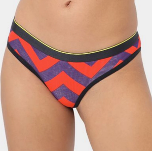 กางเกงชั้นในบิกินี่เอวกลางผ้าฝ้ายถัก 100% สำหรับผู้หญิง แบบเรียบง่าย แห้งเร็ว เซ็กซี่ สวมใส่ได้ทุกวัน รับผลิตตามแบบ OEM พร้อมสกรีนโลโก้ ขายส่ง - Product Image 5