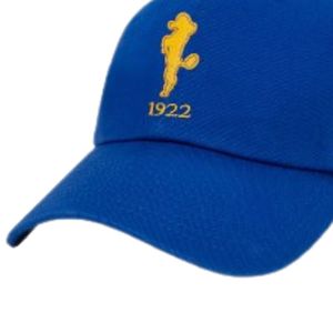 หมวกแก๊ป Sigma Gamma Rho Poodle & Founding Year สีน้ำเงิน หมวกสมาคมพี่น้องกรีก หมวกเบสบอลปรับขนาดได้ ลาย SGRho Poodle ของขวัญสำหรับสมาคมพี่น้อง - Product Image 2