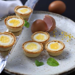 Vente en gros de tartelettes au lait et aux œufs surgelées de haute qualité, préparées en usine, YA05 396G, pour boulangeries, HALAL, OEM/ODM, prix attractif - Product Image 5