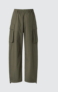 Nouveauté : Pantalon cargo en toile à taille mi-haute, multi-poches, séchage rapide, 100% coton pour hommes - Product Image 4