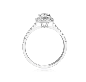 Anillo de Plata Celeste Bloom Timeless Crown Pure Promise Diamond Reverie Grace Solitaire Infinity Glow Noble Spark - Product Image 1