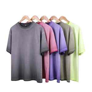 Camiseta Deportiva de Algodón Grueso para Hombre, Estilo Urbano, para Gimnasio y Entrenamiento, con Estampado DTG Personalizado, Hombros Caídos, Corte Holgado, Moda Atlética - Product Image 6