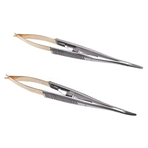 Pinzas Dentales SAARGLOBAL SG-ZS-05 de Acero Inoxidable con Empuñadura Moleteada, Instrumento Quirúrgico Manual de Clase I con Certificación CE, Ligero - Product Image 1
