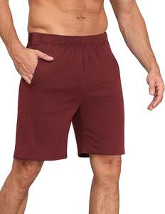 Shorts unisexe à déchirure facile 9 pouces, à boutons-pression, en coton, pour la récupération post-chirurgie de la hanche, avec poches - Product Image 2