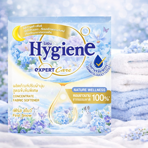 Adoucissant textile liquide Hygiene Top Brand, haute qualité, naturel, bien-être, première senteur neige, 20ml pour lave-linge - Product Image 1