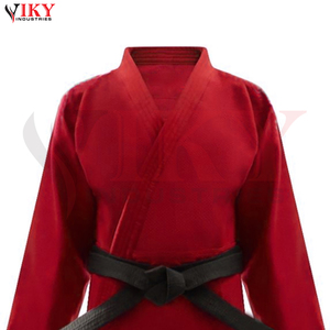 Mahroon – Tenue d'arts martiaux respirante 100 % coton avec découpe automatisée, Kimono d'arts martiaux noir et blanc, Combinaison de judo ODM - Product Image 6