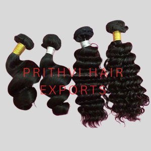 Flecos de alta calidad Remy Indian Straight Hair Weave de alta calidad - Product Image 5