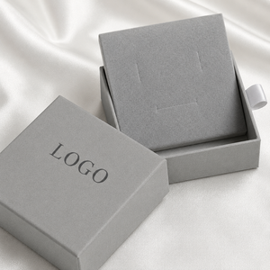 Custom Eco-Friendly Handmade Jewelry Packaging Wedding <b>Gift</b> <b>Boxes</b> for <b>Earrings</b> Rings Personalized Printing Rigid <b>Boxes</b> - Product Image 4