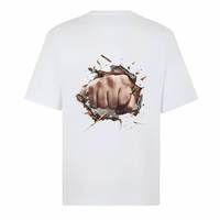 T-shirt graphique personnalisé en soie glacée sans couture, impression DTF, logo personnalisé, séchage rapide, respirant, manches courtes
