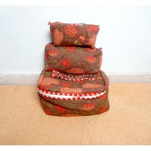 ชุดกระเป๋าผ้าฝ้าย 100% แบบมีซิป พร้อมหูหิ้ว เป็นมิตรกับสิ่งแวดล้อม ทนทาน สำหรับจัดเก็บเครื่องสำอางสำหรับการเดินทาง ชุด 3 ใบ - Product Image 2