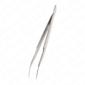 Unique S Shape Stainless Steel Eyelash Tweezers Silver Volume Isolation Lash Tweezers OEM Private Label Precision <b>Tool</b> - Product Image 2