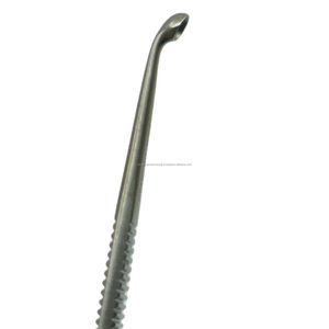 Double Ended Bone Curette Surgical Instrument Stainless Steel Dental Orthopedic Curette Reusable Autoclavable Medical <b>Tool</b> - Product Image 2