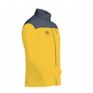 <b>GYM</b> Active Casual Winter Softshell Hooded <b>Jacket</b> Stand Collar Front Logo Full Zipper Waterproof Breathable Eco-Friendly Anti-UV - Product Image 2