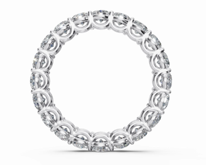 Anillo de Diamantes de Oro Sólido de 9KT, 14KT, 18KT, Oro Amarillo, Rosa y Blanco, Joyería de Diamantes Genuinos para Mujer, Anillo de Compromiso y Boda, Regalo - Product Image 4