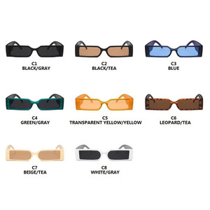 Lunettes de soleil rétro à petite monture, tendance et originales pour hommes, protection solaire populaire - Product Image 4