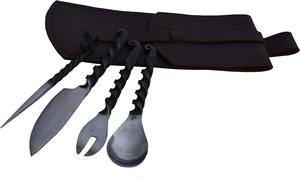 Juego de Cubiertos Vikingos de Acero Inoxidable Hechos a Mano, Personalizados, Ecológicos, de Alta Calidad, para Regalos, Venta al por Mayor, Envío Directo - Product Image 5