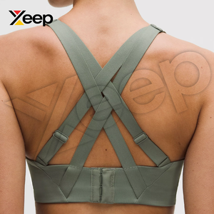 XEEP สปอร์ตบราโยคะคุณภาพสูงสำหรับผู้หญิง รุ่น XC-SB-61 สายรัดปรับได้ ระบายอากาศดี แผ่นรองถอดออกได้ รองรับได้ดี แห้งเร็ว - Product Image 5