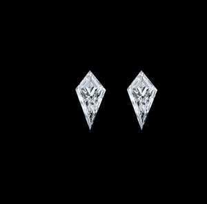 Exclusiva Creación Sparkledge, Diamante Cultivado en Laboratorio con Corte Kite Certificado por IGI, EF VVS VS, Piedra Suelta de Forma Elegante para Colgante o Broche - Product Image 6