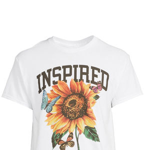 T-shirt en coton 100% avec logo personnalisé imprimé à l'écran, col rond, coupe ample et oversize pour homme - Product Image 5