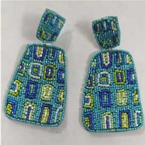 Bijoux créatifs faits main uniques et élégants en résine de designer vintage, peints à la main, écologiques et faits maison - Product Image 4