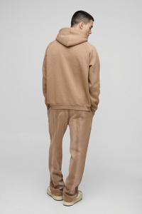 Wholesale Unisex Tracksuit Custom Pullover Blank Plain Sweatsuit Baggy Oversized Hoodie and Sweatpants Set <b>Sweat</b> <b>Suits</b> <b>Men</b> - Product Image 2
